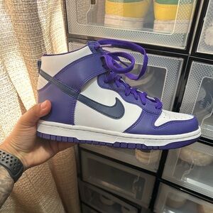 Nike Dunk High Court Purple (GS) sz 5.5y